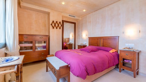 Villa Cala Llamp Schlafzimmer 1