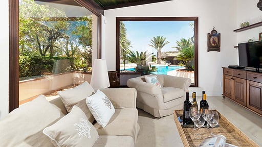 Villa Cala Mancina Living room