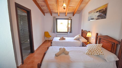 Villa Cala Mondrago Schlafzimmer 2