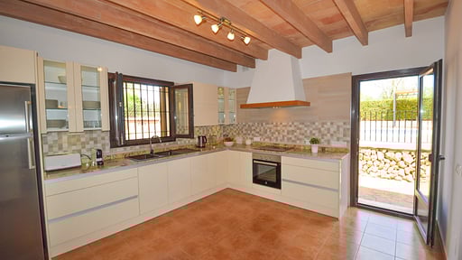 Villa Cala Mondrago Küche