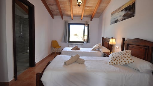 Villa Cala Mondrago Schlafzimmer 2