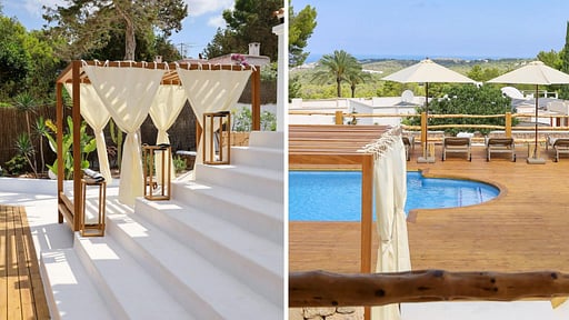 Villa Cala Tarida Rafael Piscina