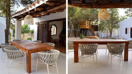 Villa Cala Tarida Rafael Terraza/balcón