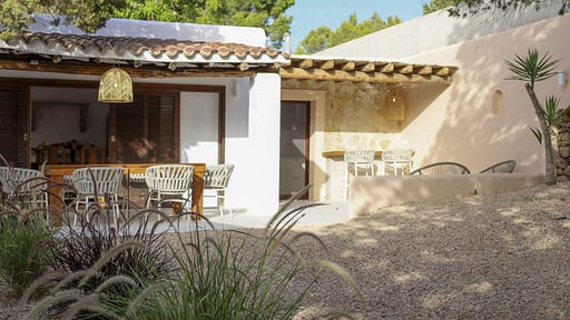 Villa Cala Tarida Rafael Terraza/balcón