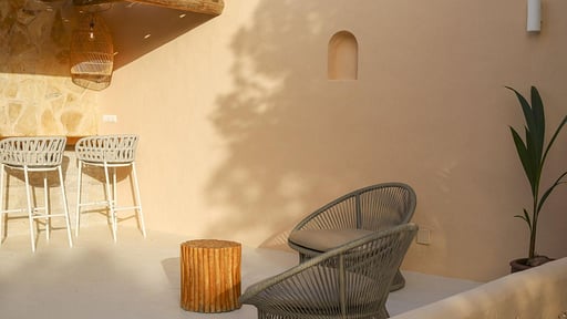 Villa Cala Tarida Rafael Terraza/balcón