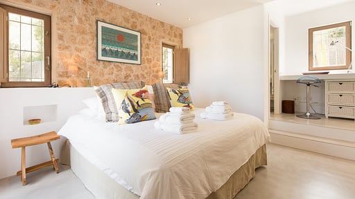 Villa Cala Tarida Bedroom 1