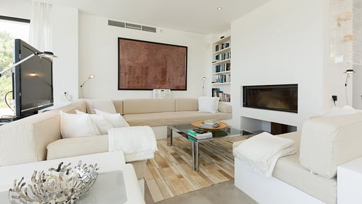 Villa Cala Tarida Living room