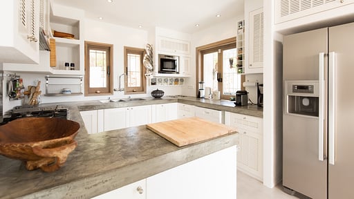Villa Cala Tarida Kitchen