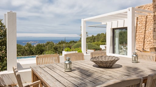 Villa Cala Tarida Terrace/Veranda