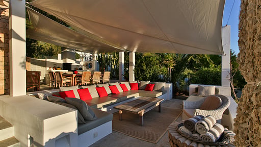 Villa Cala Tarida Terrace/Veranda