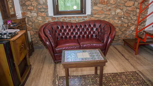 Villa Calabianca Woonkamer