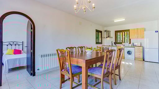 Villa Calamar Dining area