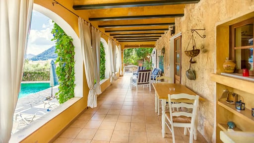 Villa Calvario Terrace/Veranda