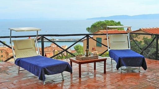 Villa Calypso Giglio Terrace/Veranda