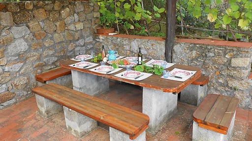 Villa Calypso Giglio Terrace/Veranda