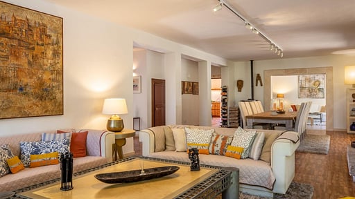 Villa Camarex Wohnbereich