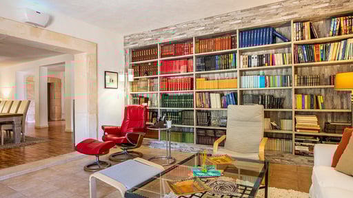 Villa Camarex Wohnbereich