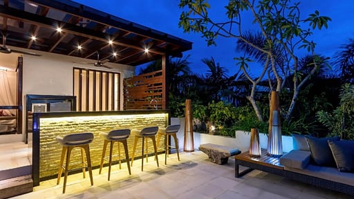 Villa Camellia Jimbaran Outdoor bar