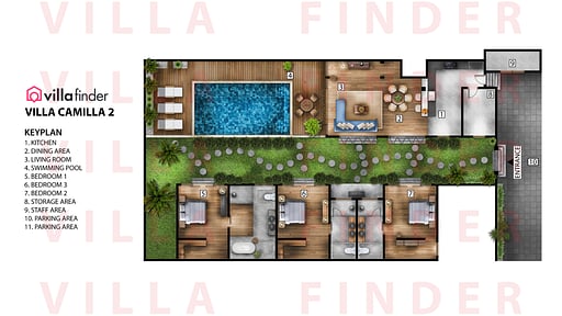 Villa Camilla 2 Floor plan