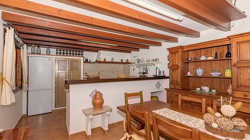 Villa Camp del Bosch Dining area