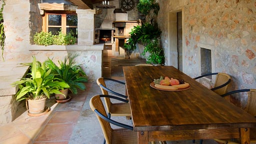 Villa Camp Redo Обеденная зона