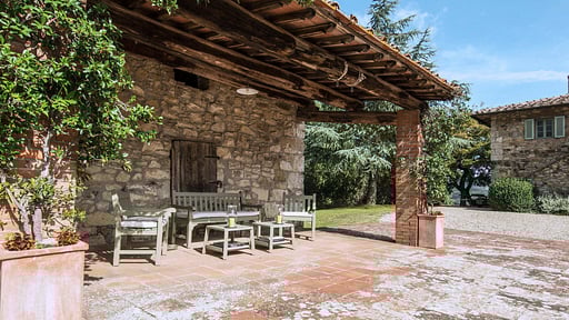 Villa Campassole Terrasse/Veranda