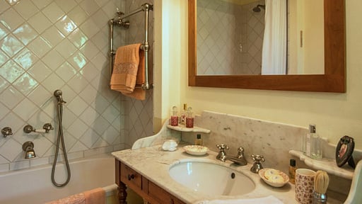 Villa Campassole Schlafzimmer 1