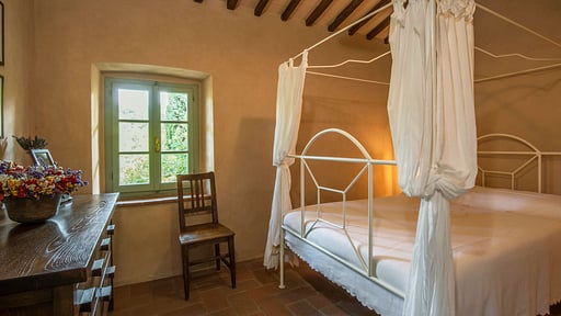 Villa Campassole Schlafzimmer 2