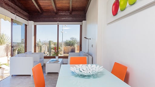 Villa Campo Sol Dining area