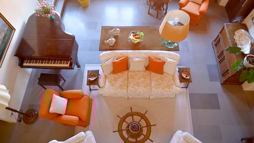 Villa Campolecciano Living room