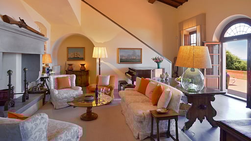 Villa Campolecciano Living room
