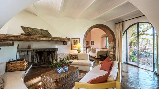 Villa Camporempoli Woonkamer