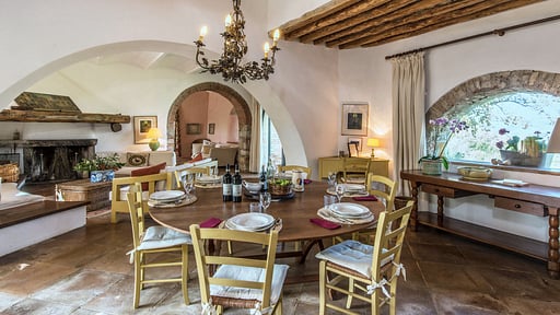 Villa Camporempoli Eethoek