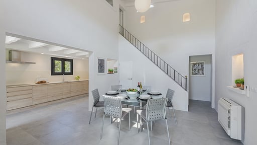 Villa Ca'n Andreu Обеденная зона