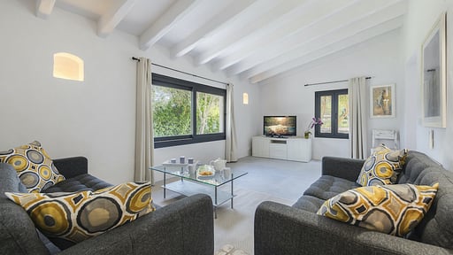 Villa Ca'n Andreu Гостиная