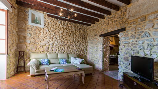 Villa Can Bassa Living room