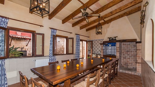 Villa Can Bassa Dining area 1