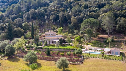 Villa Can Bet Foto drone