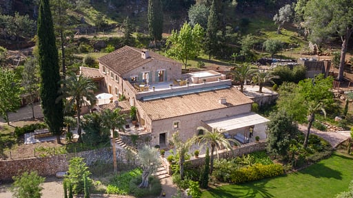 Villa Can Bet Foto drone