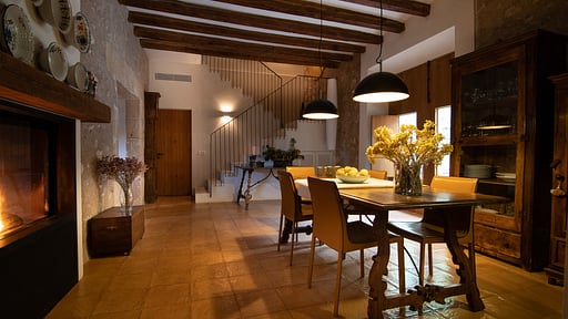 Villa Can Bet Zona pranzo