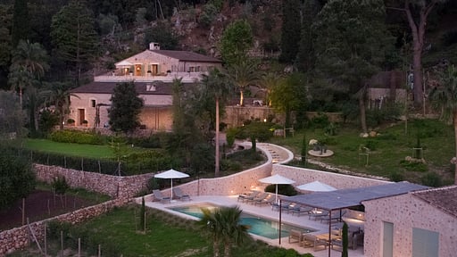 Villa Can Bet Foto drone