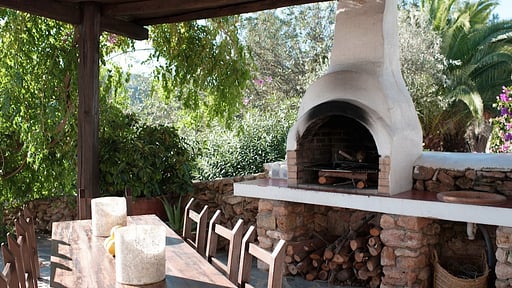 Villa Can Blaia BBQ equipment