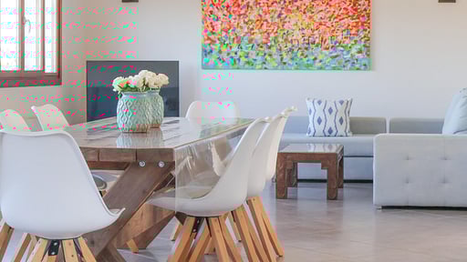 Villa Can Caluix Dining area