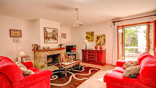 VILLA CAN CAMARROJA Living room
