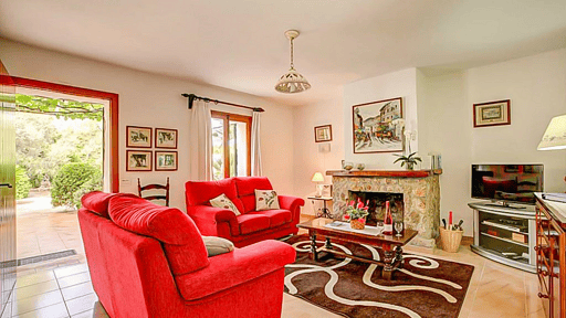 VILLA CAN CAMARROJA Living room