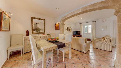 Villa Can Cifre Zona de comedor