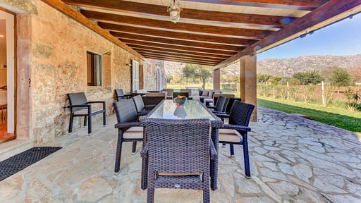 Can Cladera Zona de comedor