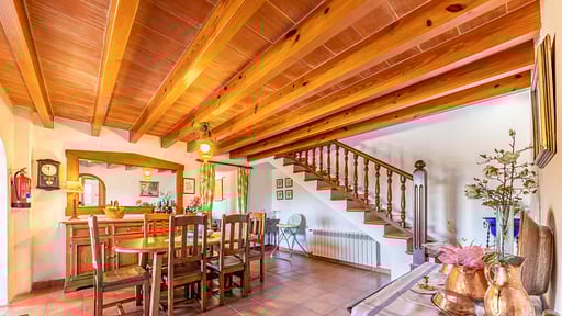 Villa Can Coll Dining area