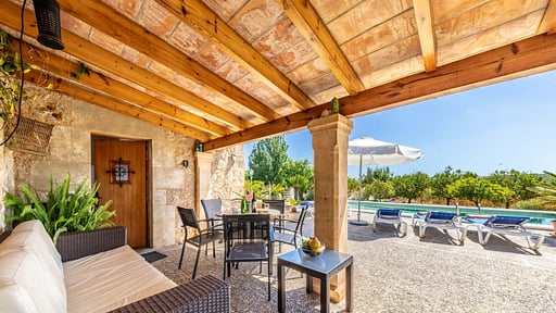 Villa Can Coll Terrace/Veranda