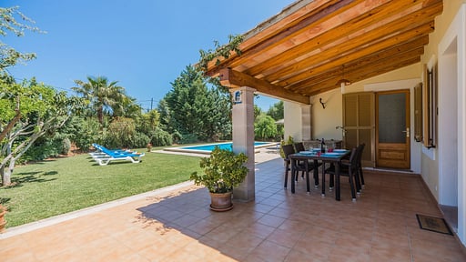 Villa Can Corretja Dining area